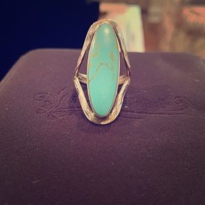 Real Native American Turquoise!!!! Sterling Ring